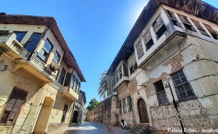 Antalya Kaleiçi tarihi evleri