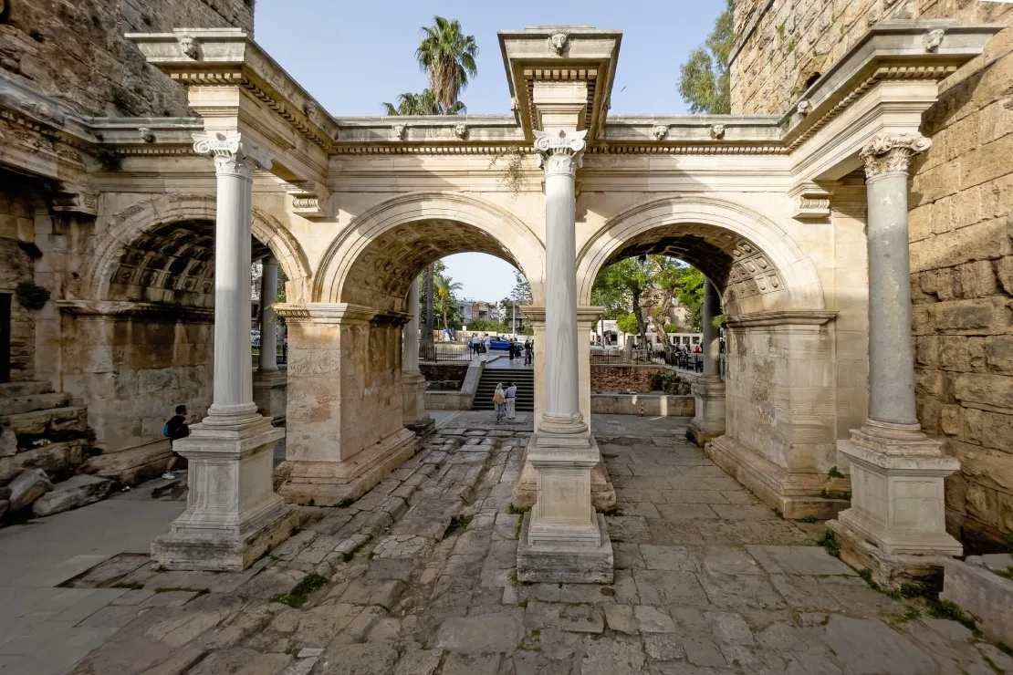 Antalya Kaleiçi havadan görünüm